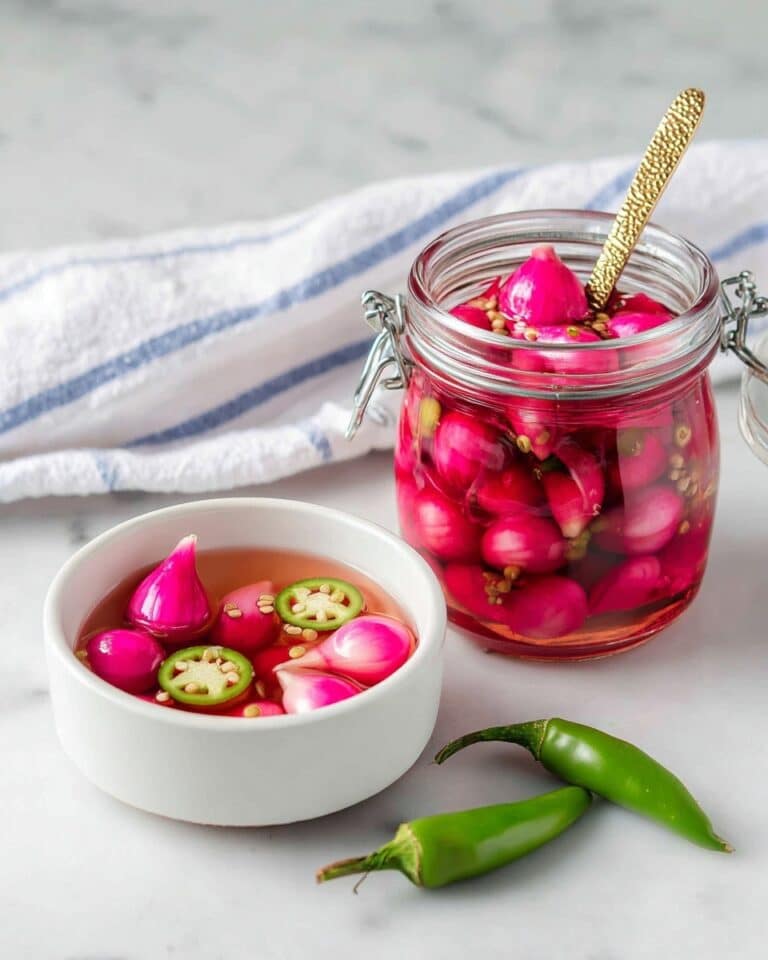 Pickled Pearl Onions with Green Chili Recipe