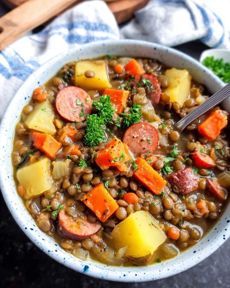 Authentic German Lentil Soup (Linsensuppe) Recipe