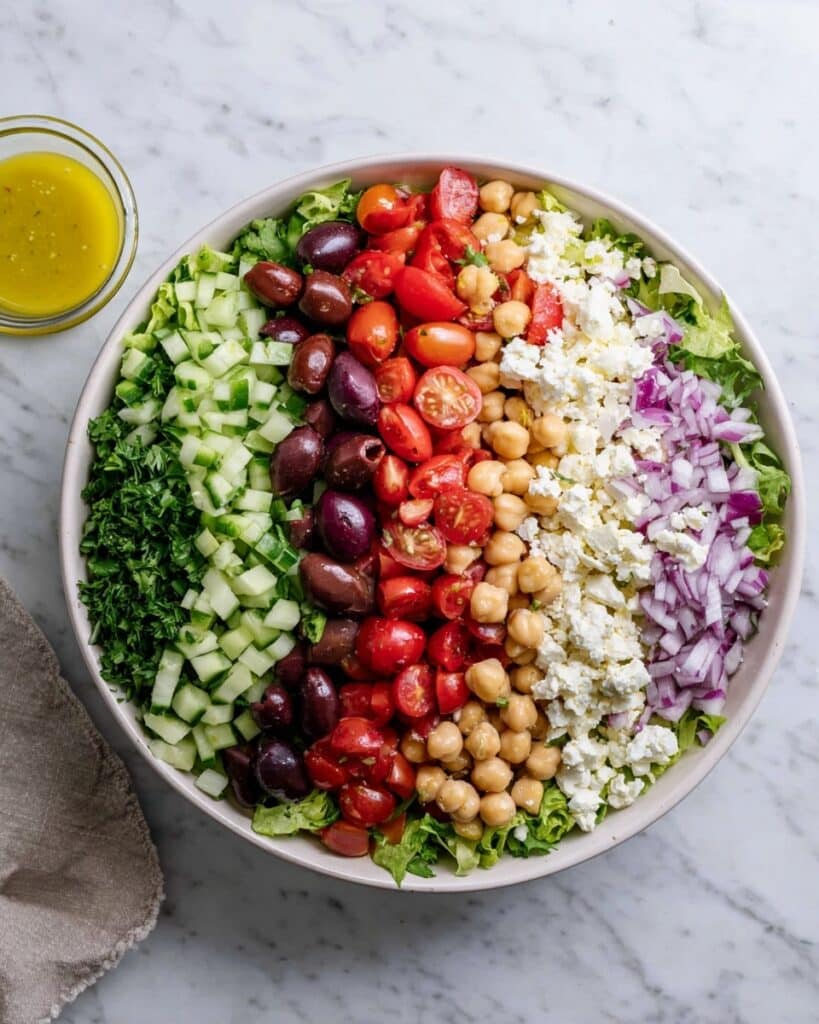 Mediterranean Chopped Salad Recipe