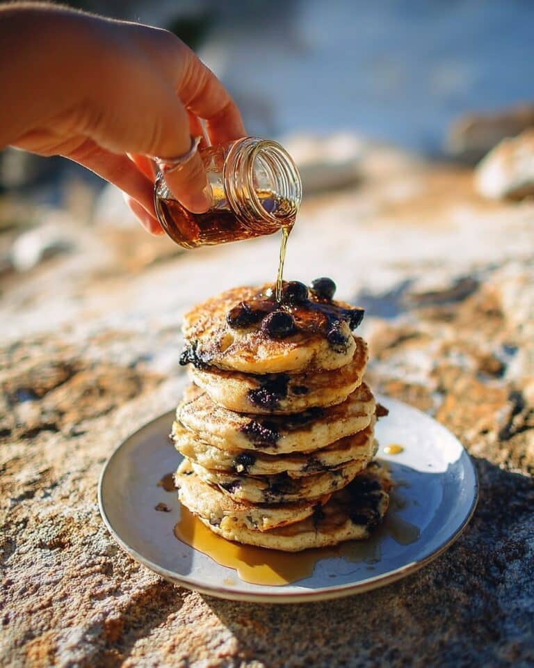 Blueberry Cornmeal Pancakes Recipe