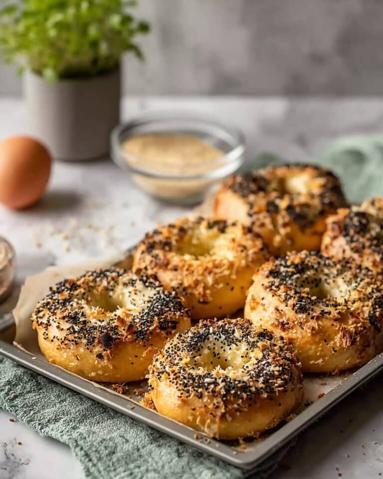 Simple Keto Cottage Cheese Bagels Recipe
