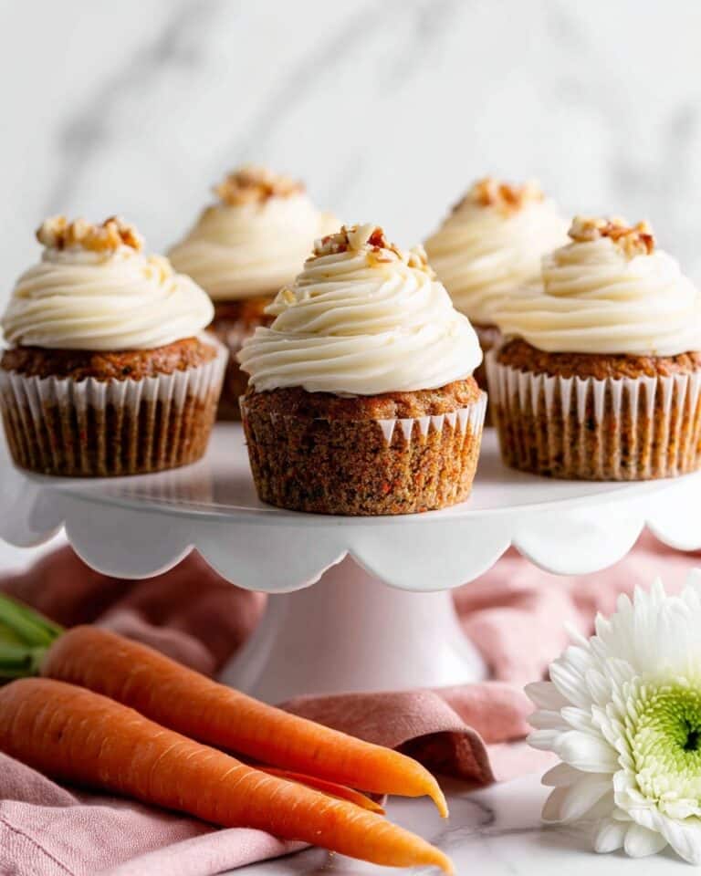 Simply Carrot Cake Cupcakes Recipe