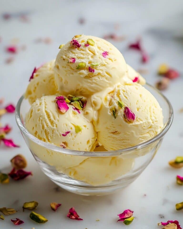 Persian Saffron Ice Cream (Bastani Sonnati) Recipe