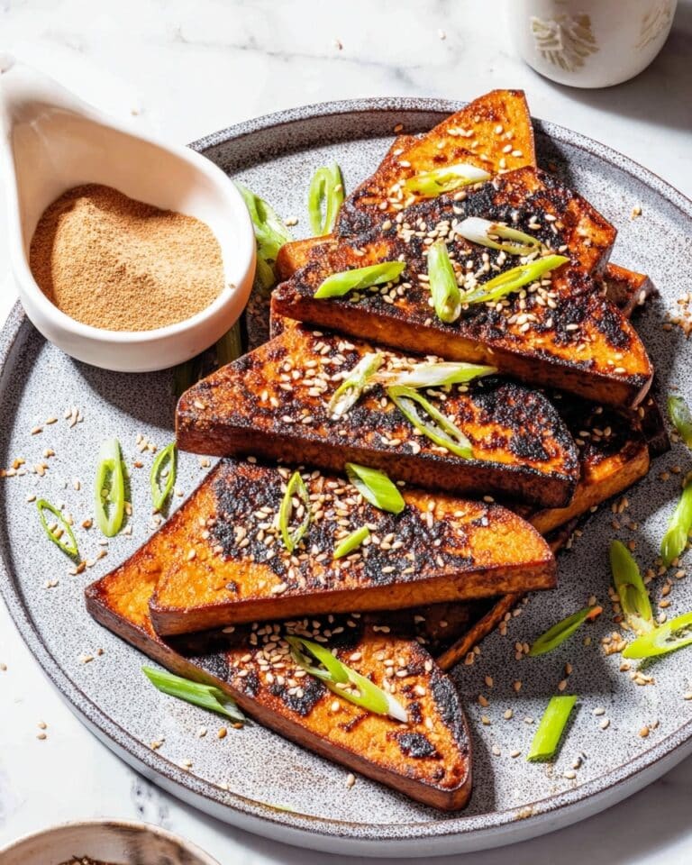Pan-fried Chinese Five Spice Tofu Recipe