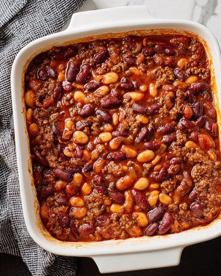 Three-Bean Baked Beans Recipe