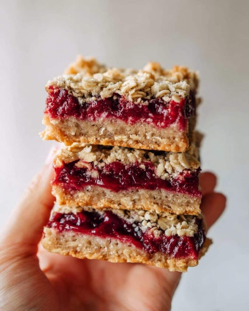 Raspberry Crumble Bars Recipe