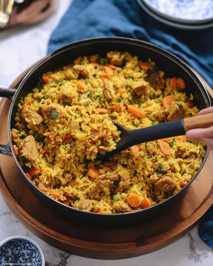 Moroccan Chicken and Rice (One Pot) Recipe