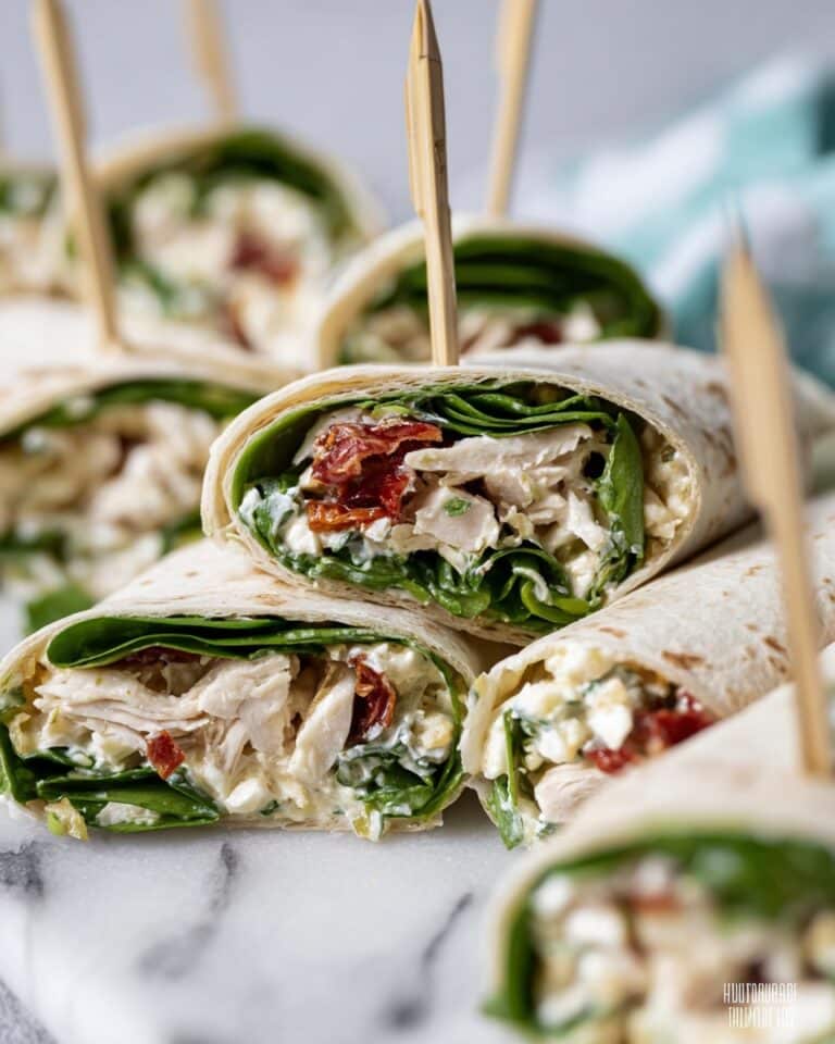 Cobb Salad Wraps Recipe