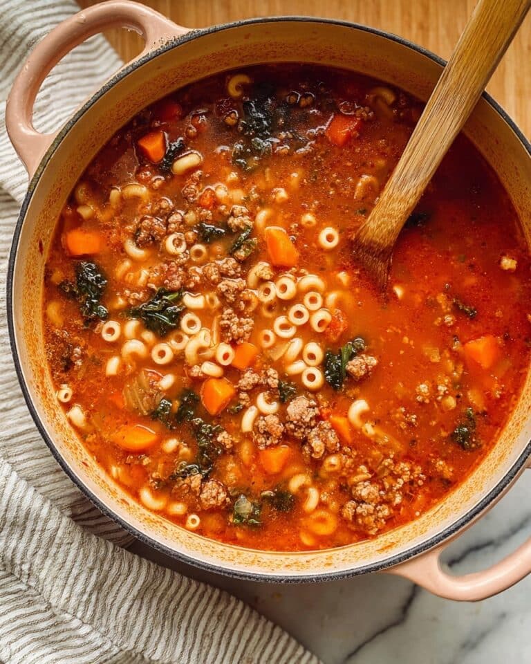 Sunday Soup with Sausage, Beans, and Ditalini Recipe
