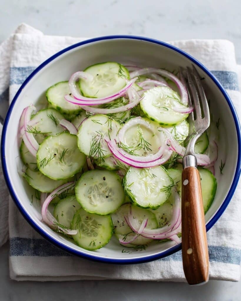 Cucumber Dill Salad Recipe