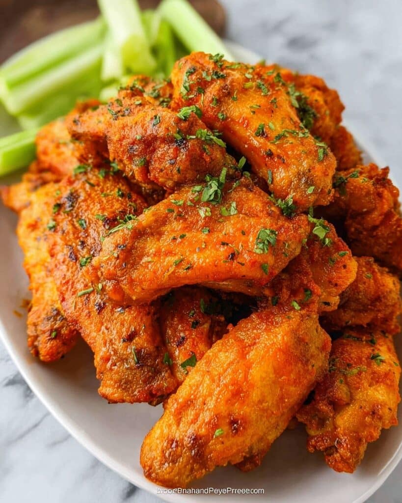 Baked Buffalo Wings Recipe
