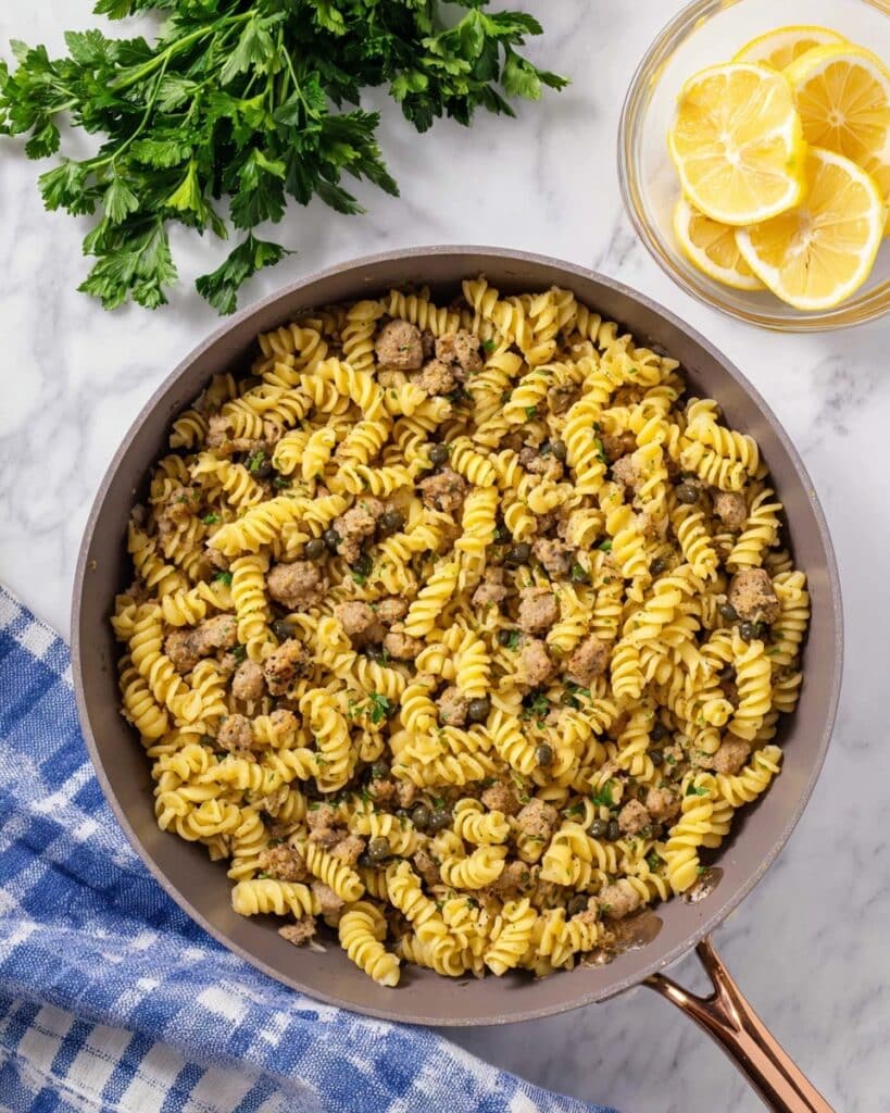 Chicken Piccata Pasta Recipe