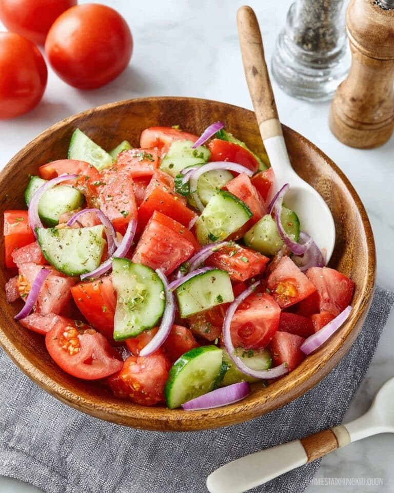 Cucumber Tomato Salad Recipe