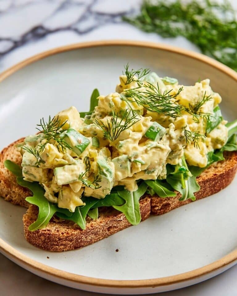 Chicken and Egg Salad with Greek Yogurt, Dill, and Pickles Recipe