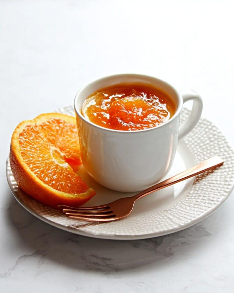 Orange Mug Cake Recipe