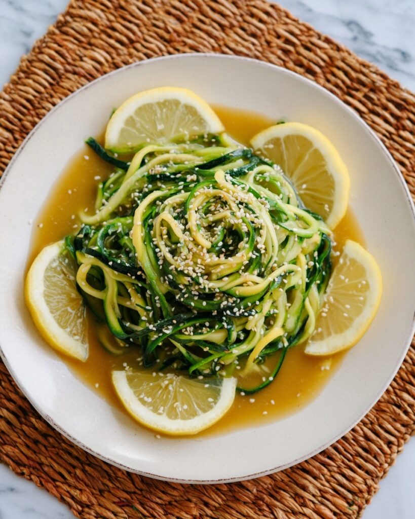 Chinese-Style Zucchini Salad Recipe