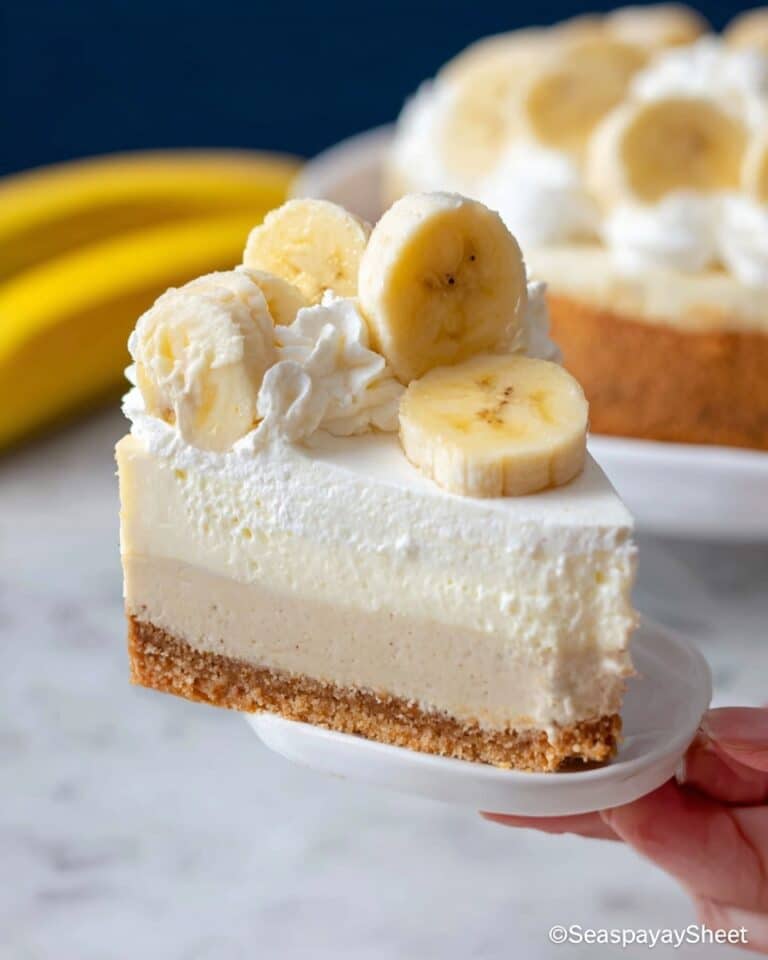 Banana Cream Cheesecake – Cheesecake Factory Copycat Recipe