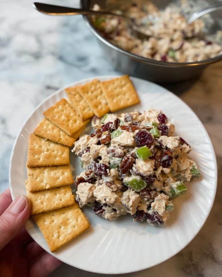 Cranberry Jalapeño Chicken Salad Recipe