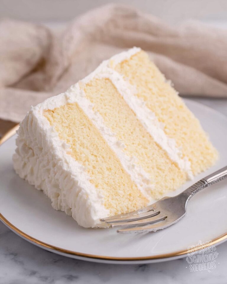 White Velvet Buttermilk Cake Recipe