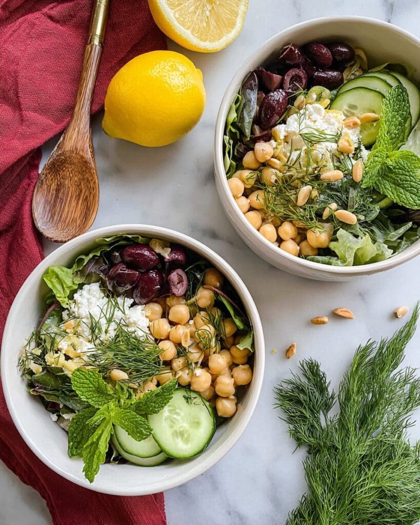 Mediterranean Grain Bowls Recipe