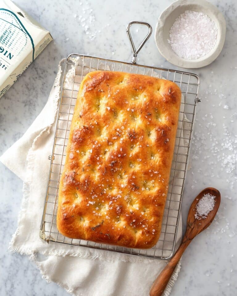 Small Batch Mini Focaccia in a Loaf Pan Recipe