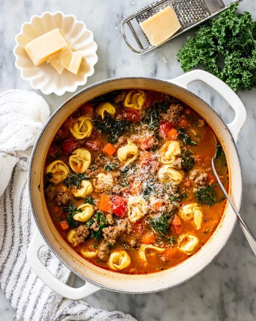 Italian Sausage Tortellini Soup Recipe