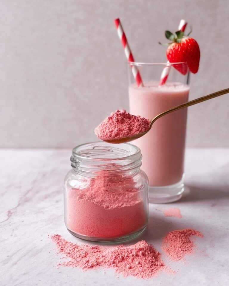 Strawberry Milk (Copycat Nesquick Powder) Recipe