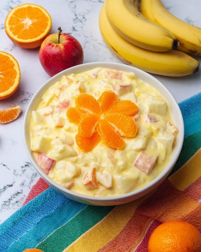 Orange Cream Fruit Salad Recipe