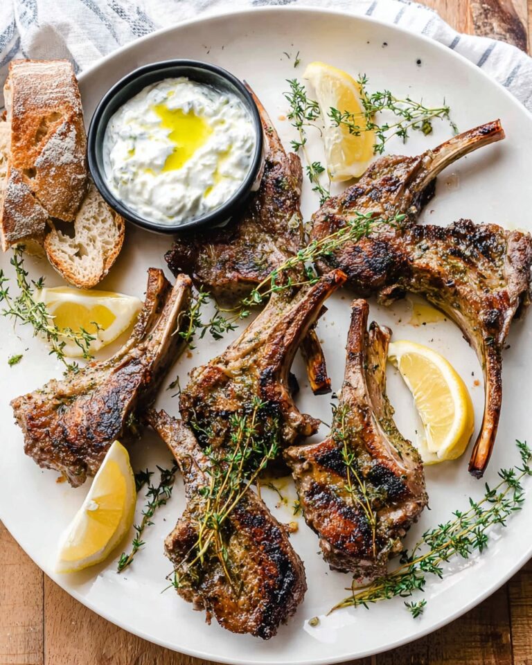 Greek Lamb Chops-Paidakia Recipe