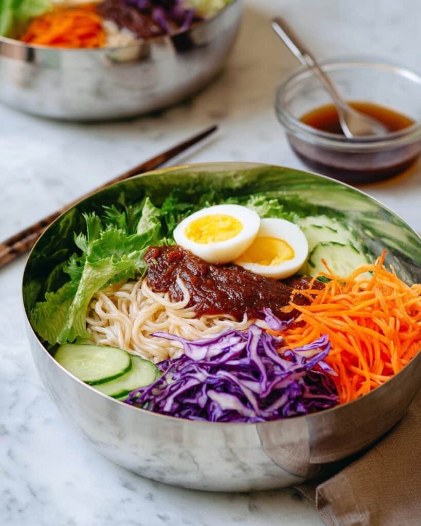 Bibim Guksu (Spicy Cold Noodles) Recipe