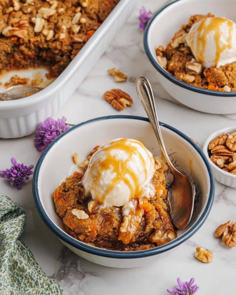 Carrot Cake Cobbler Recipe