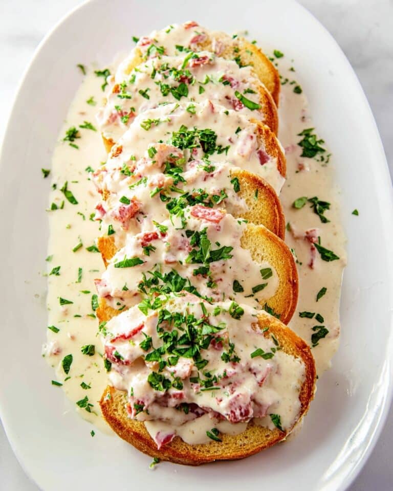 Creamed Chipped Beef on Toast Recipe