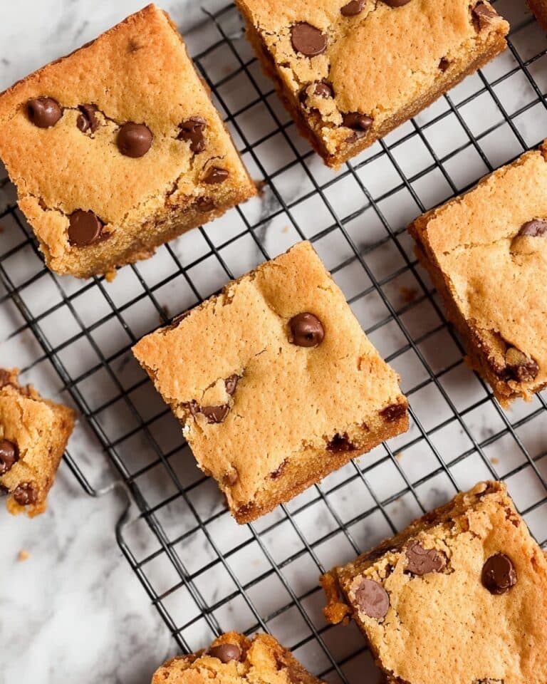 Chocolate Chip Blondies Recipe