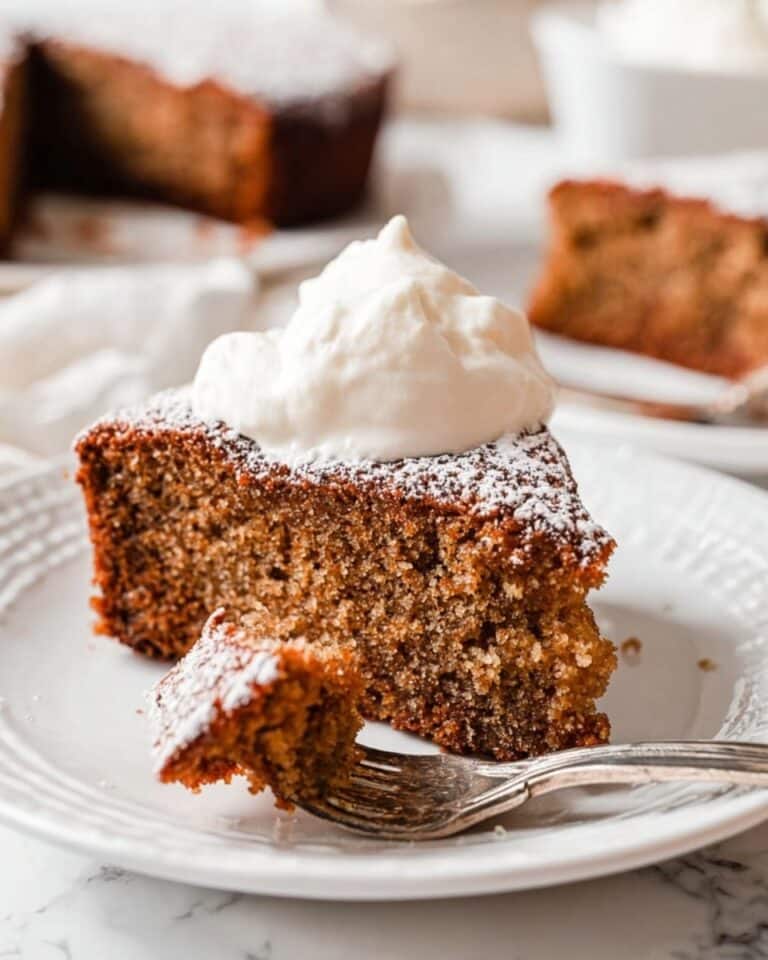 Almond Flour Banana Cake with Toasted Walnuts Recipe