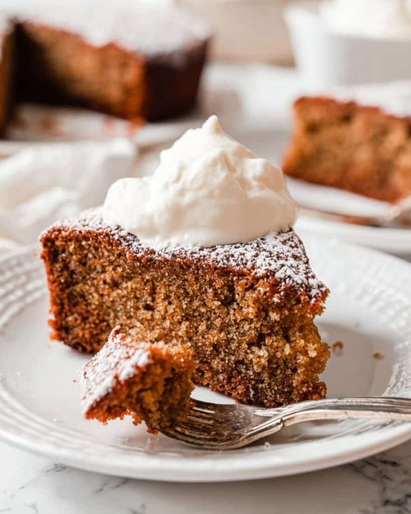 Almond Flour Banana Cake with Toasted Walnuts Recipe