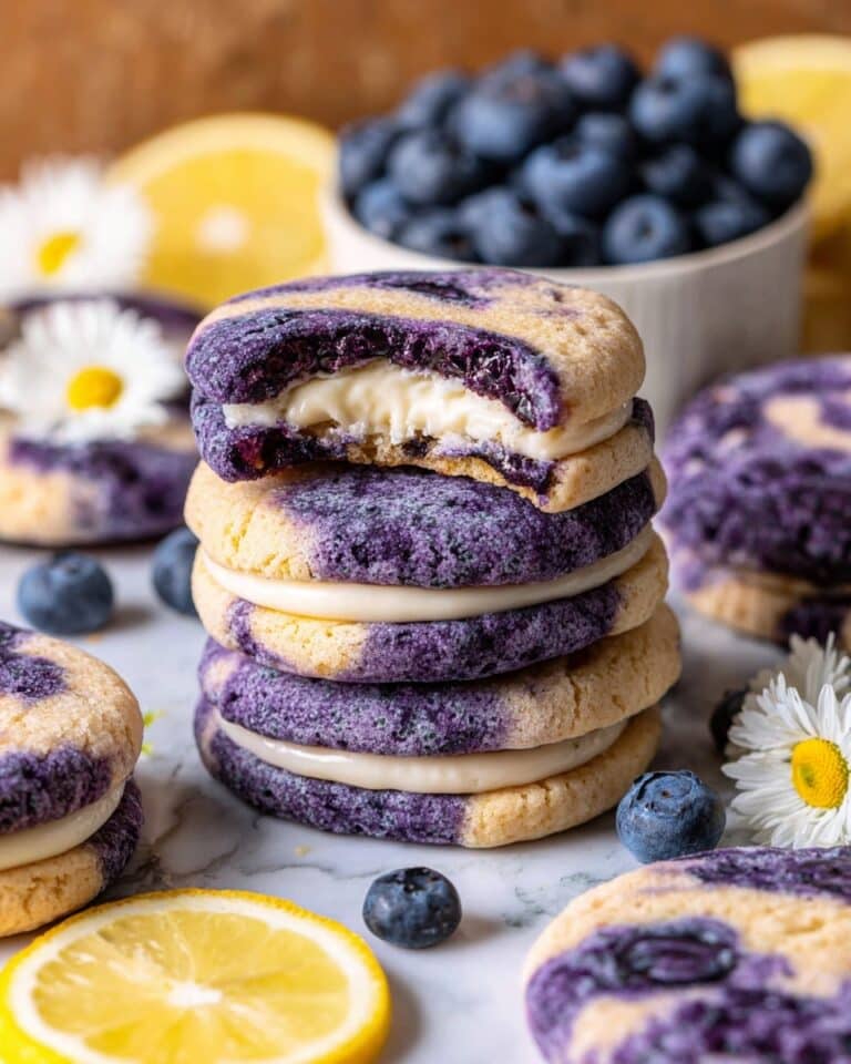Lemon Blueberry Cheesecake Cookies Recipe