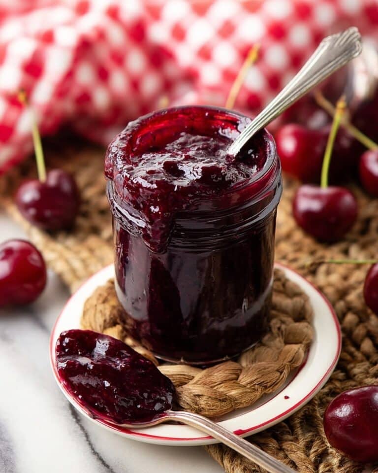 Cherry Vanilla Jam Recipe