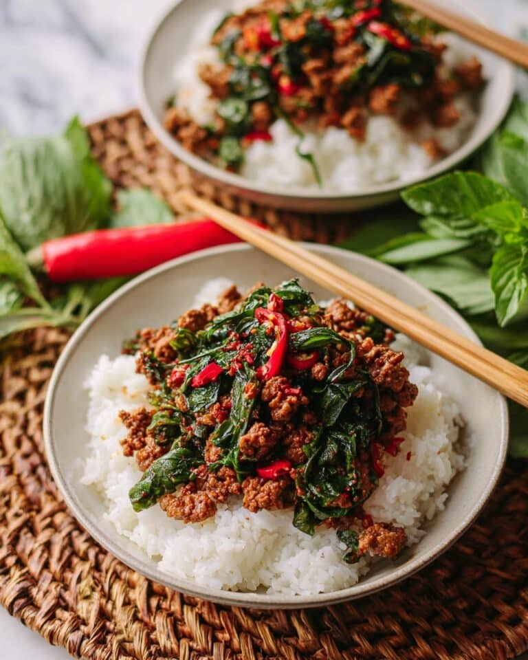 Thai Basil Chicken (Easy Gai Pad Krapow) Recipe