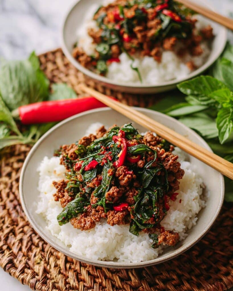 Thai Basil Chicken (Easy Gai Pad Krapow) Recipe