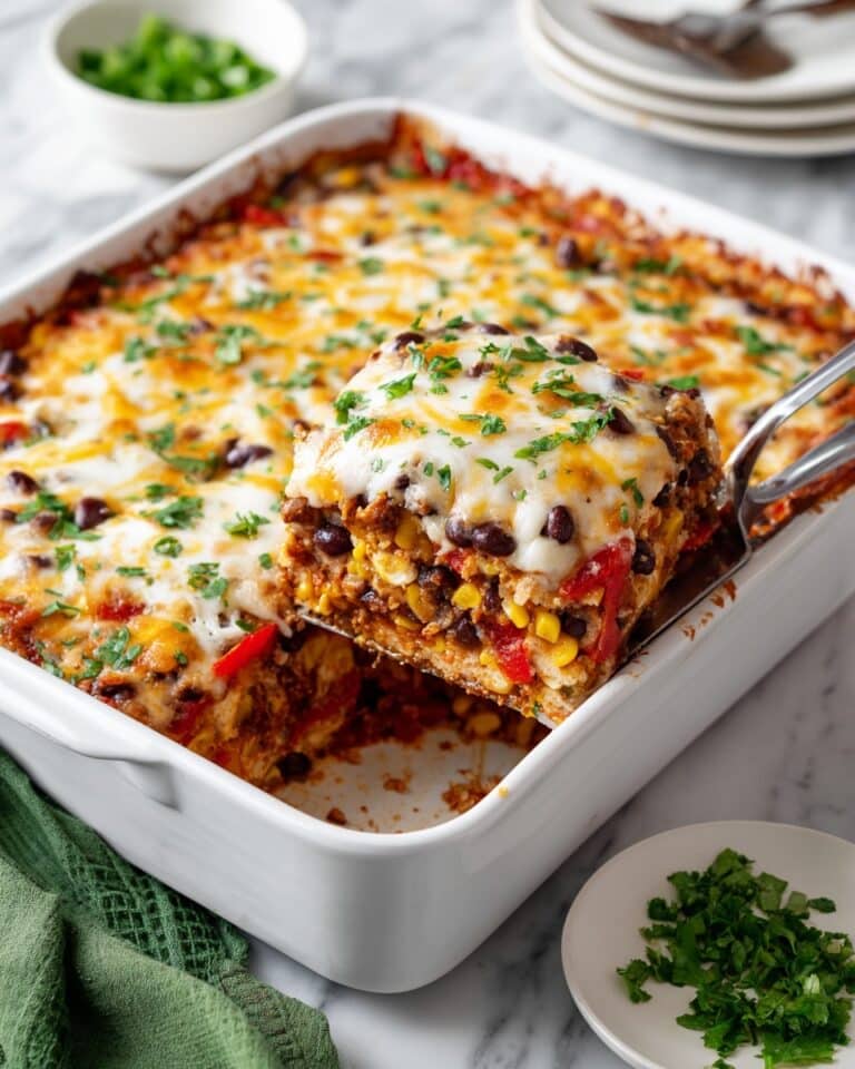Black Bean Enchilada Casserole with Pumpkin Chipotle Sauce Recipe