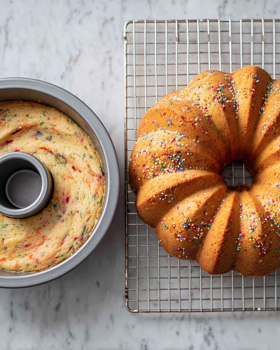 The image shows 10 groups of baking ingredients arranged neatly on a white marbled surface. At the top left is a small white bowl filled with dark brown vanilla extract. To the right, there is a larger white bowl with off-white gluten-free flour that has a slightly loose and crumbly texture. Below the flour bowl is a medium white bowl with soft white cornstarch. Next to the cornstarch is a smaller white bowl with white baking powder. Below the baking powder is a tiny white bowl with white salt grains. Nearby, two rectangular wrapped sticks of unsalted butter in a cream color lie side by side. At the bottom right corner, four brown eggs are placed in a white egg tray. To the left of the eggs is a small white bowl filled with colorful rainbow sprinkles. Above the sprinkles is a small metal bowl of thick white Greek yogurt. To the right of the yogurt is a medium white bowl filled with fine white sugar. All items are spaced evenly and photographed from above. photo taken with an iphone --ar 4:5 --v 7