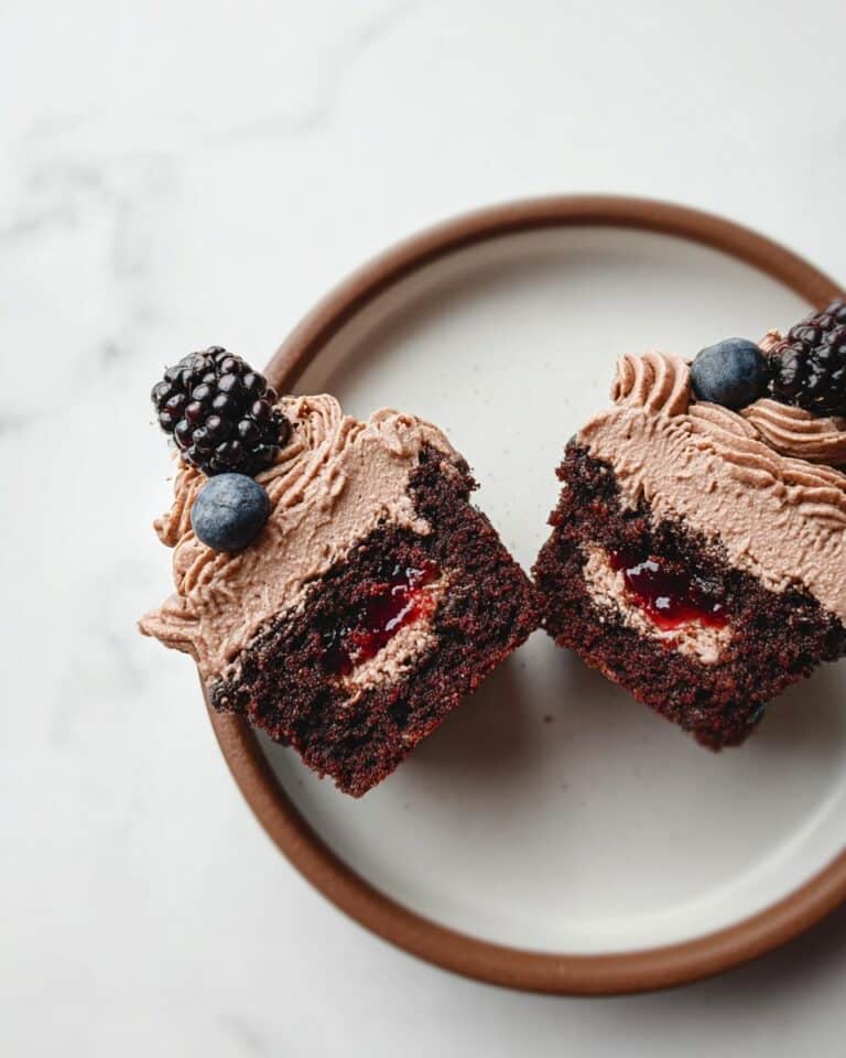 Chocolate Cupcakes with Vanilla Buttercream Recipe