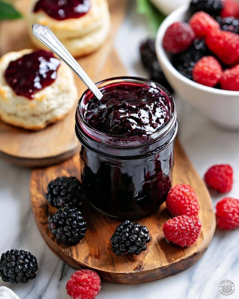 Seedless Blackberry & Raspberry Jam Recipe