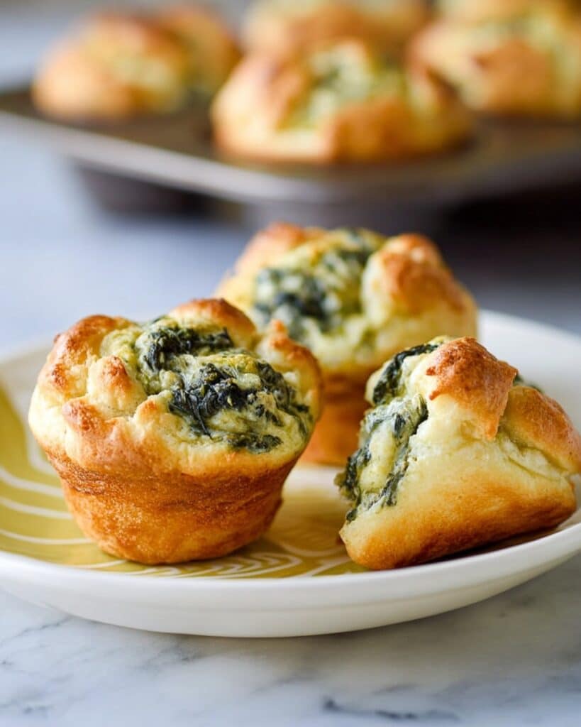 Spinach and Artichoke Puff Pastries Recipe