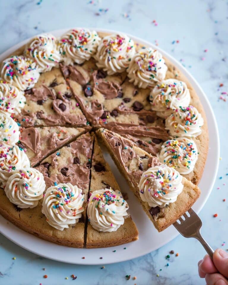 Chocolate Peanut Butter Cookie Cake Recipe