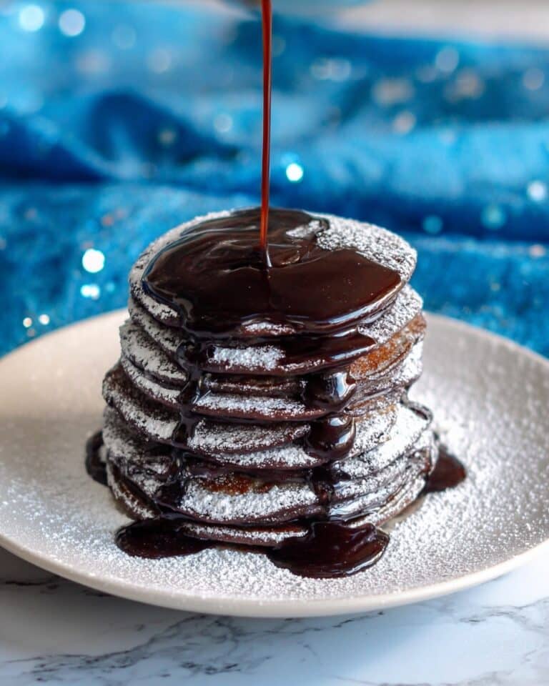 Brownie Batter Pancakes Recipe
