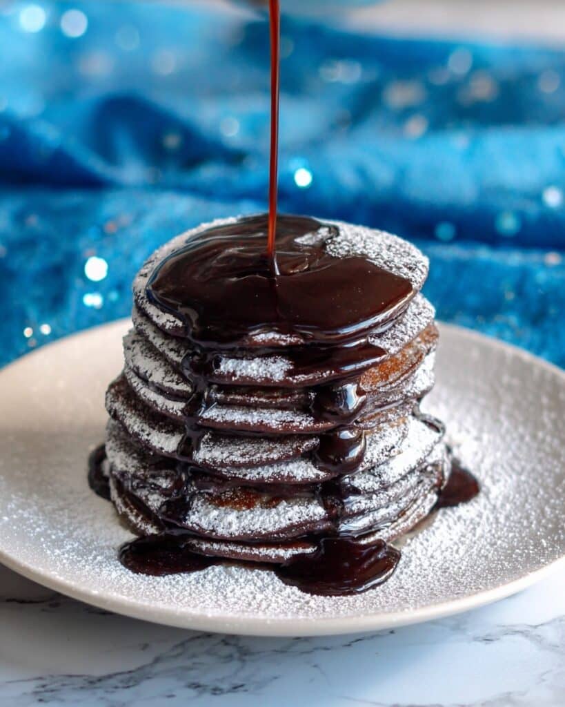 Brownie Batter Pancakes Recipe