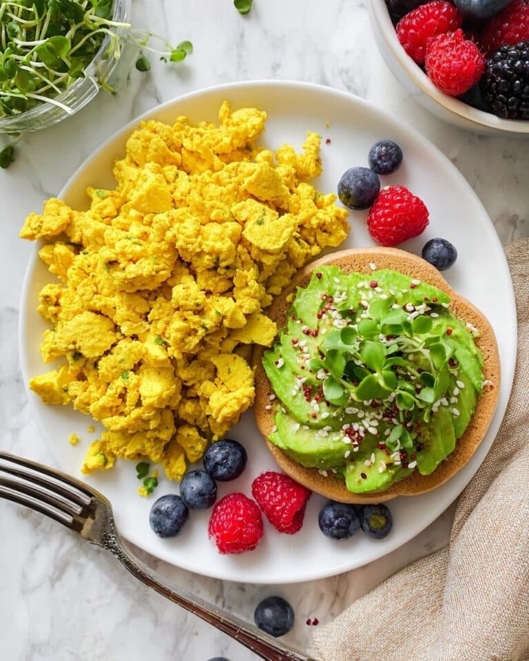 Eggy Tofu Two Ways Recipe