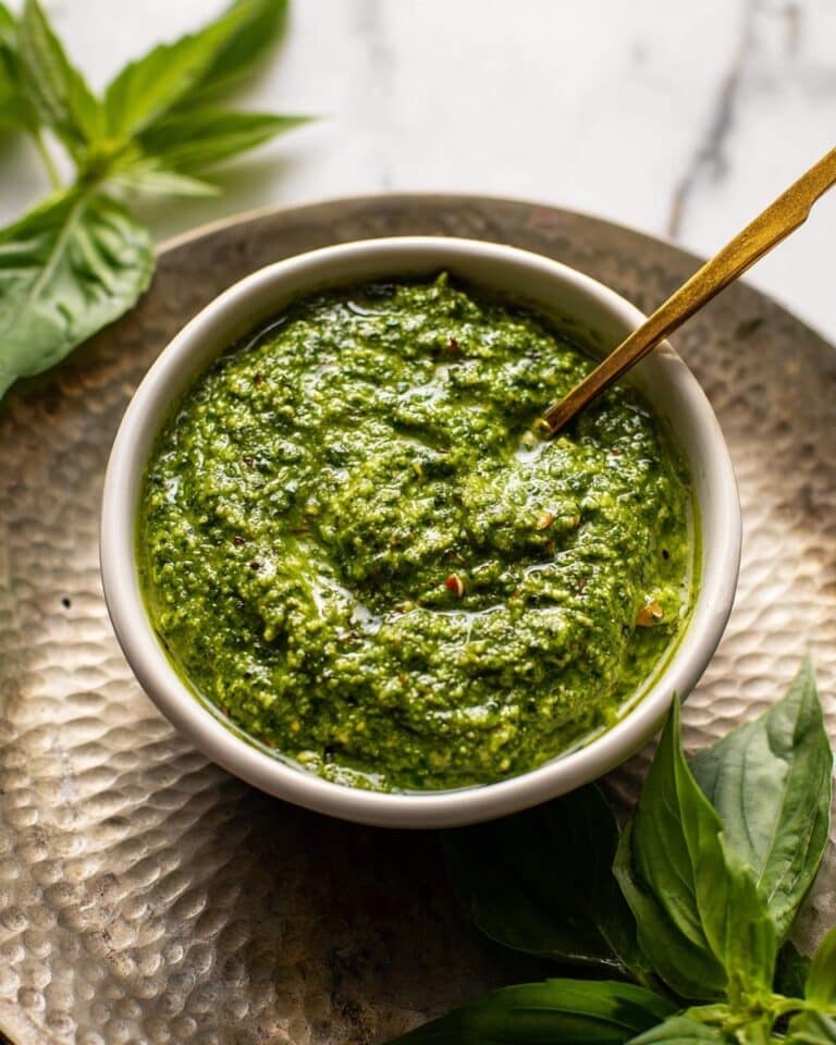 Vegan Pesto Recipe (Oil-Free & Dairy-Free) Recipe