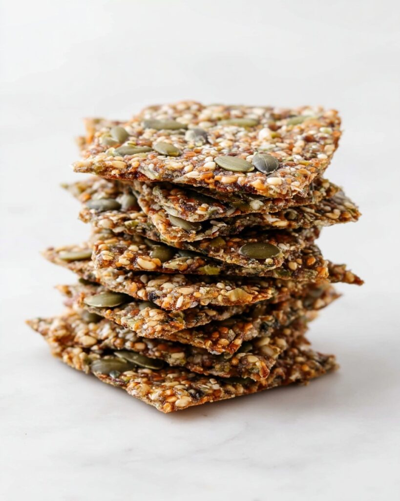 Gluten-Free Seed Crackers (Norwegian Crispbread) Recipe